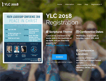 Tablet Screenshot of ldsyouthconference.com